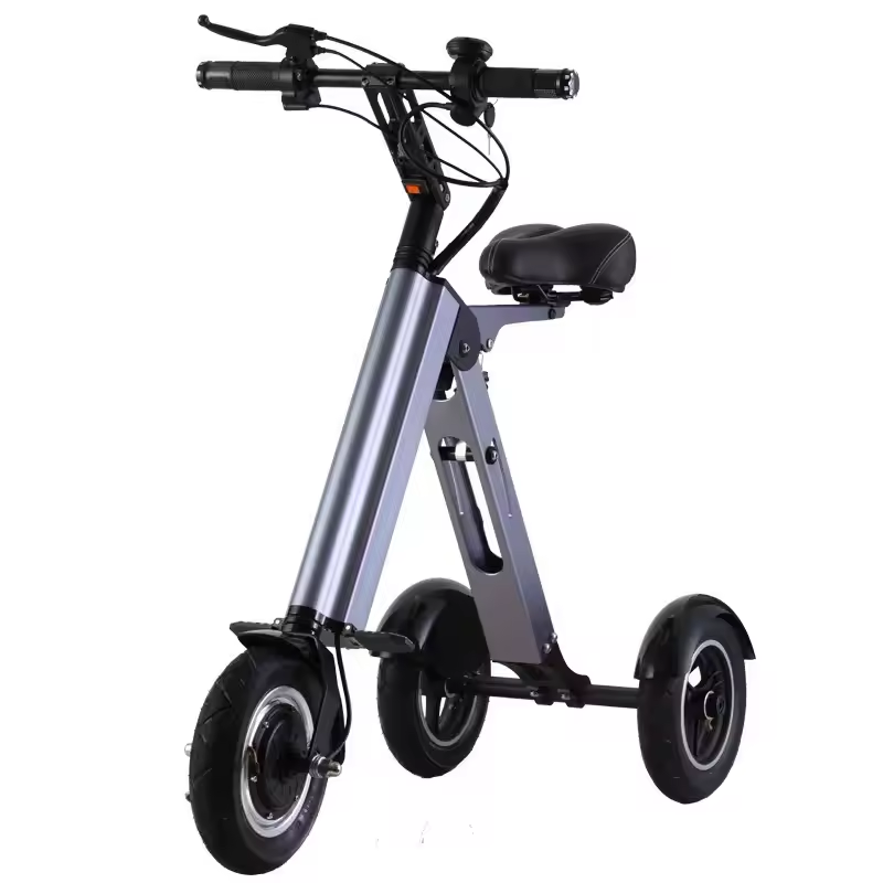 K70 Portable Fold Electric Tricycle Elderly Riding Commuting Electric Scooter